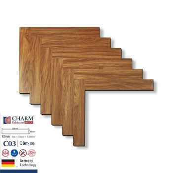 Charm Wood Herringbone Laminate Flooring C03