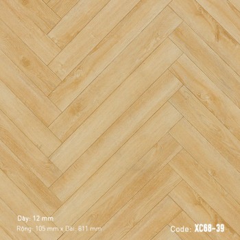 3K Vina Herringbone Laminate Flooring XC68-39