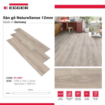 Egger 12mm Classic Laminate Flooring PL1087