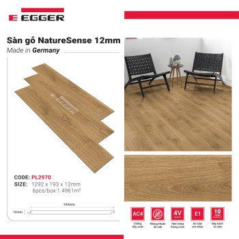 Egger 12mm Classic Laminate Flooring PL2970