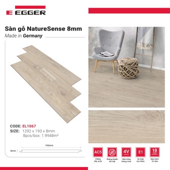 Egger 8mm Laminate Flooring EL1067