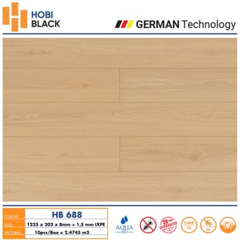 Hobi Black 8mm HB688