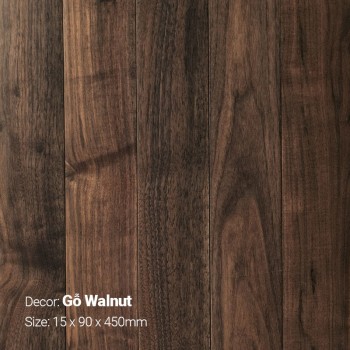 Walnut Hardwood Flooring 450mm