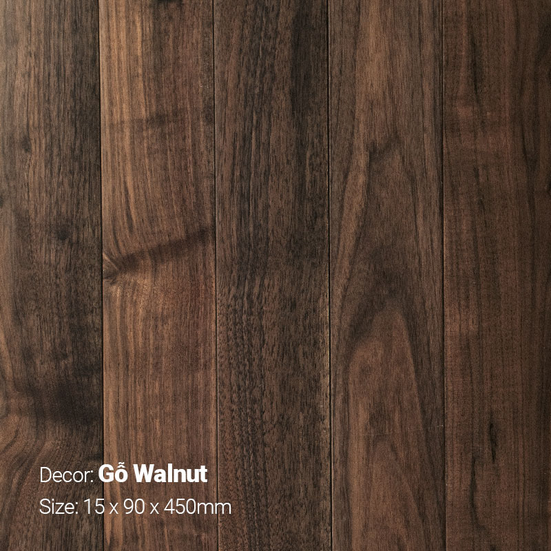 Walnut Hardwood Flooring 450mm