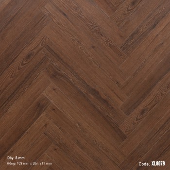 Dream Lucky Herringbone Laminate Flooring XL8679