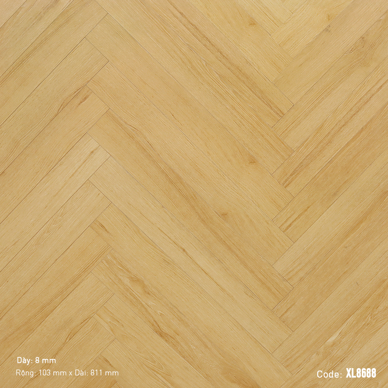 Dream Lucky Herringbone Laminate Flooring XL8688