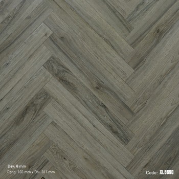 Dream Lucky Herringbone Laminate Flooring XL8690