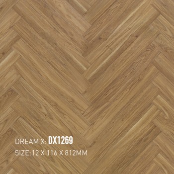 Dream X Herringbone Wood Floor DX1269