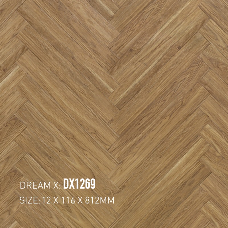 Dream X Herringbone Wood Floor DX1269