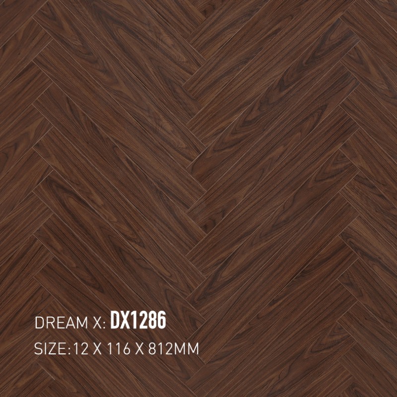 Dream X Herringbone Wood Floor DX1286
