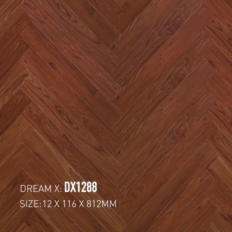 Dream X Herringbone Wood Floor DX1288