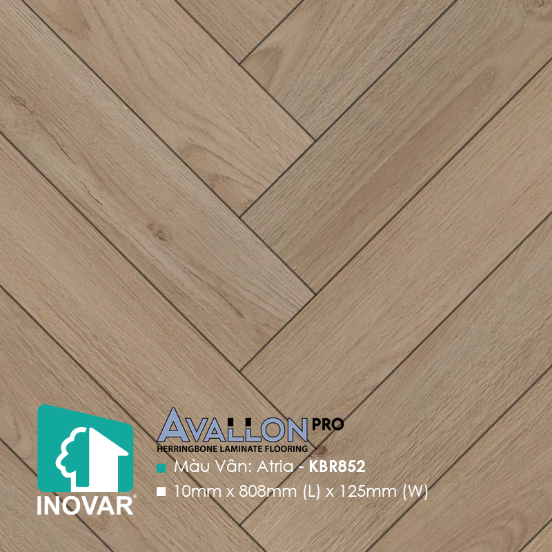 Inovar Herringbone Laminate Flooring KBR852