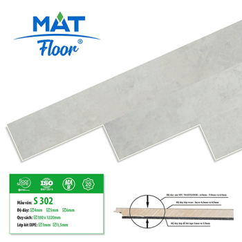 Mat Floor SPC Flooring S302