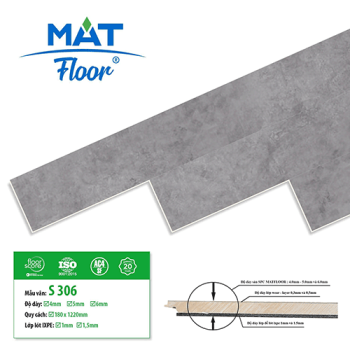 Mat Floor SPC Flooring S306