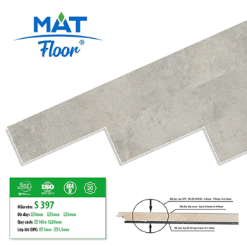 Mat Floor SPC Flooring S397