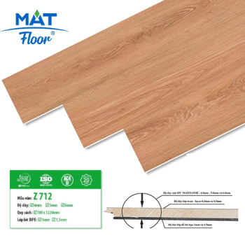 Mat Floor SPC Flooring Z712