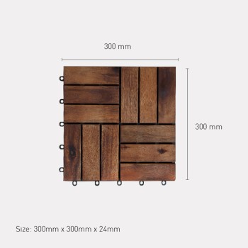 Acacia Decking Title 12 - Brown