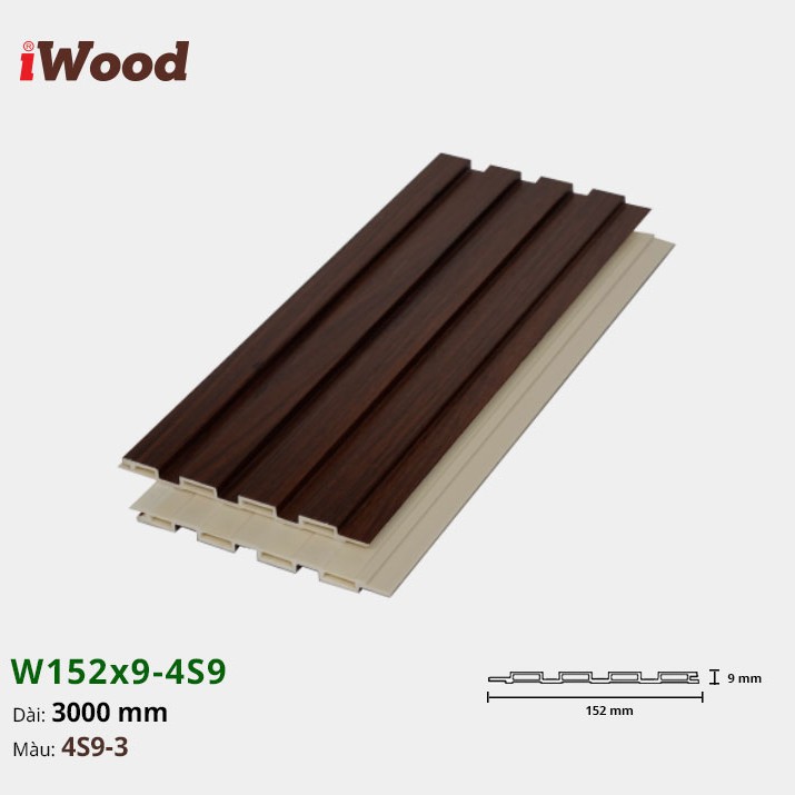 Wall panel iWood 4S9-3