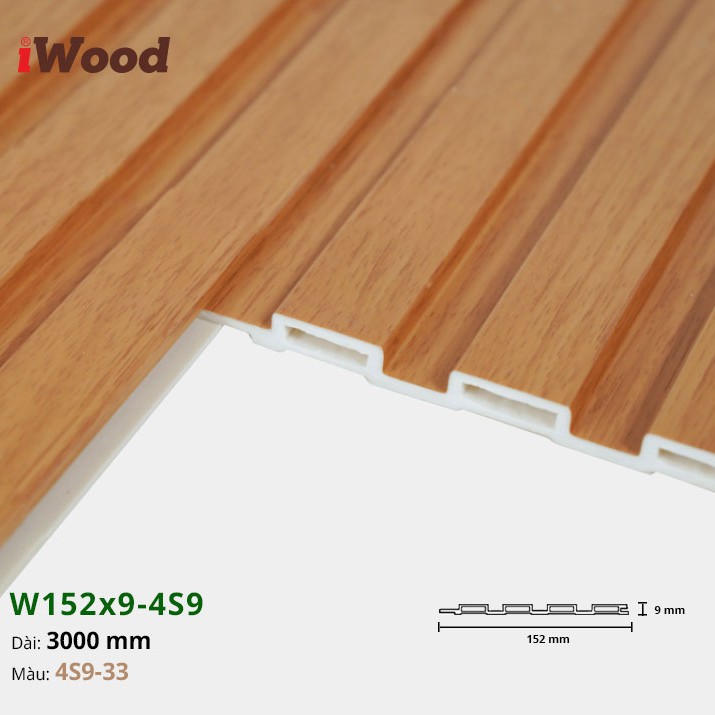 Wall panel iWood 4S9-33
