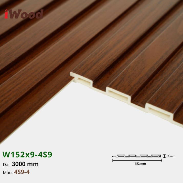 Wall panel iWood 4S9-4
