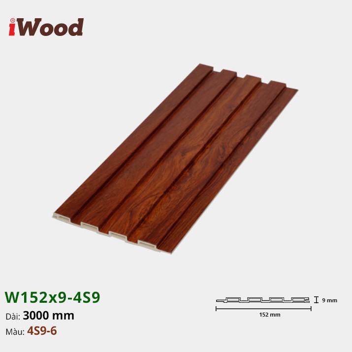 Wall panel iWood 4S9-6