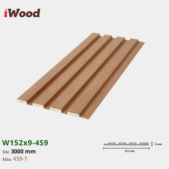 Wall panel iWood 4S9-7