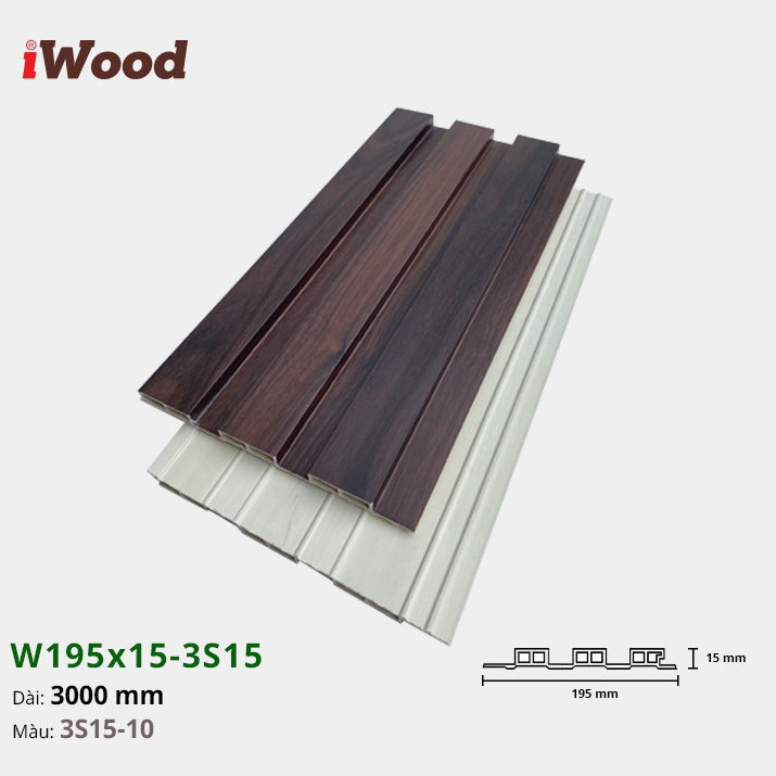 Wall panel iWood 3S15-10