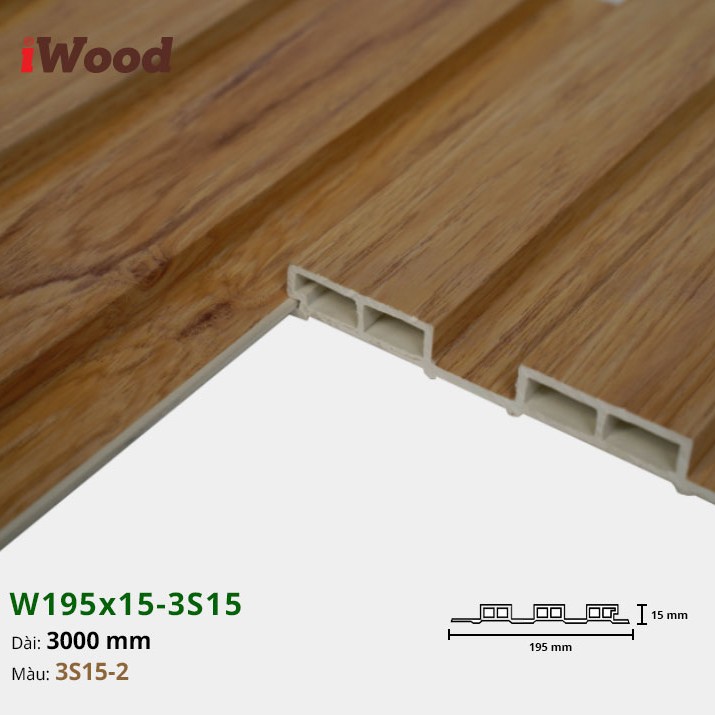 Wall panel iWood 3S15-2