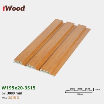 Wall panel iWood 3S15-3