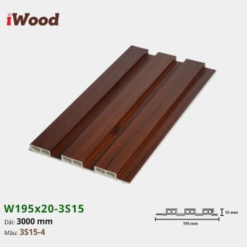 Wall panel iWood 3S15-4