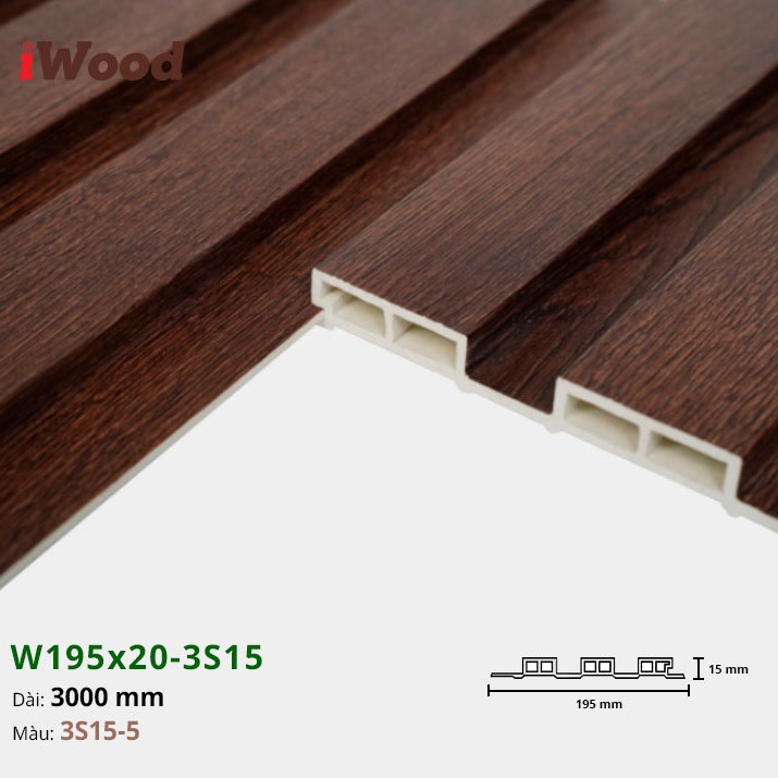 Wall panel iWood 3S15-5
