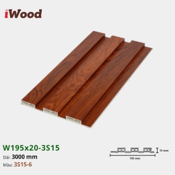 Wall panel iWood 3S15-6