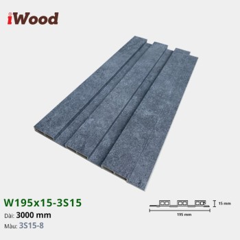 Wall panel iWood 3S15-8