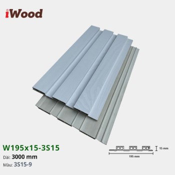 Wall panel iWood 3S15-9
