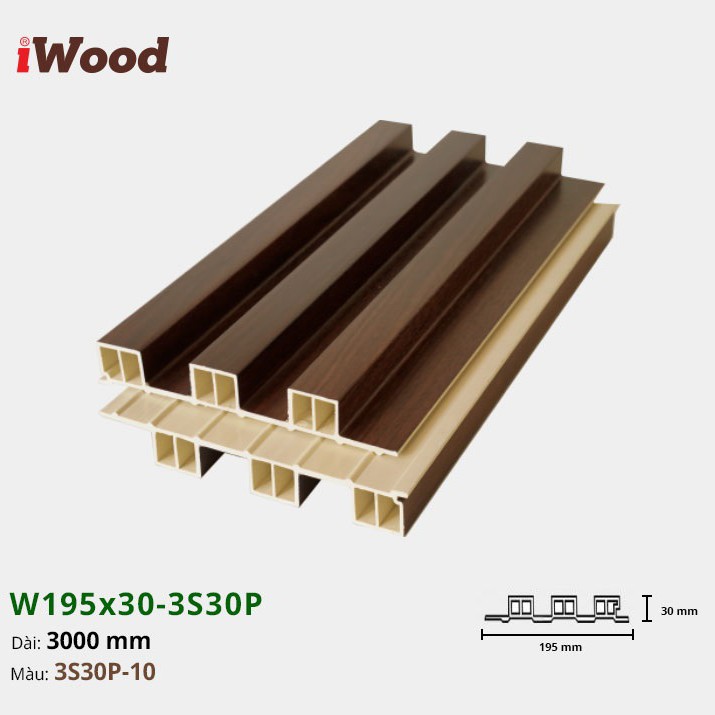Wall panel iWood 3S30P-10