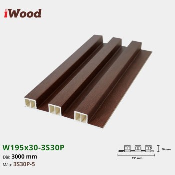 Wall panel iWood 3S30P-5