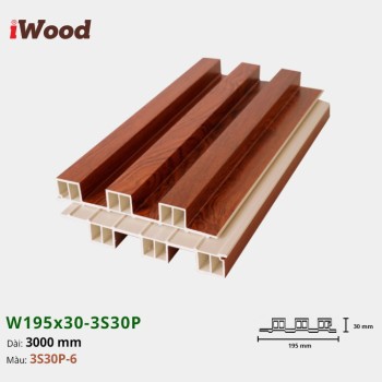 Wall panel iWood 3S30P-6