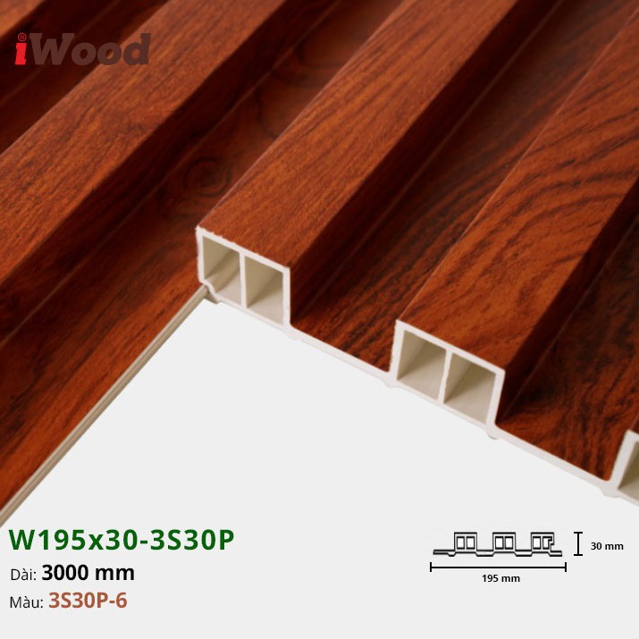 Wall panel iWood 3S30P-6