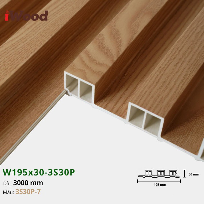 Wall panel iWood 3S30P-7