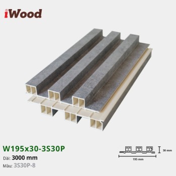Wall panel iWood 3S30P-8