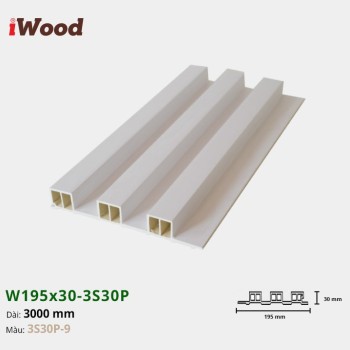 Wall panel iWood 3S30P-9