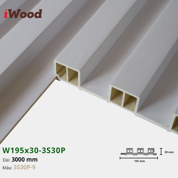 Wall panel iWood 3S30P-9