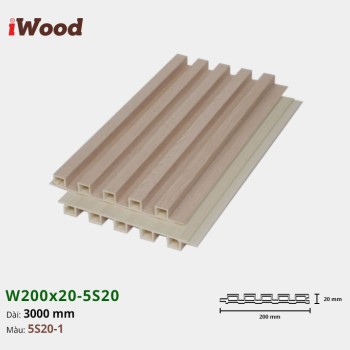 Wall panel iWood 5S20-1