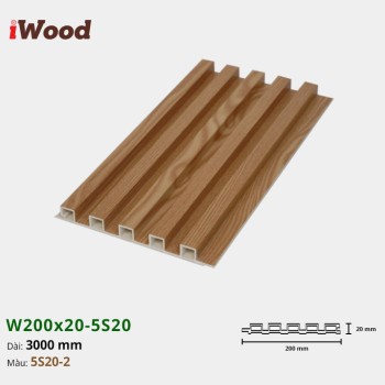 Wall panel iWood 5S20-2