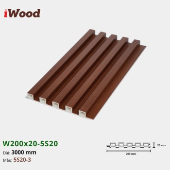 Wall panel iWood 5S20-3