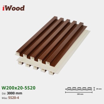 Wall panel iWood 5S20-4