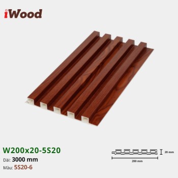 Wall panel iWood 5S20-6