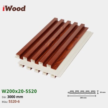 Wall panel iWood 5S20-6
