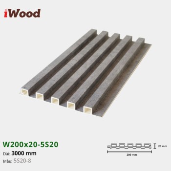Wall panel iWood 5S20-8