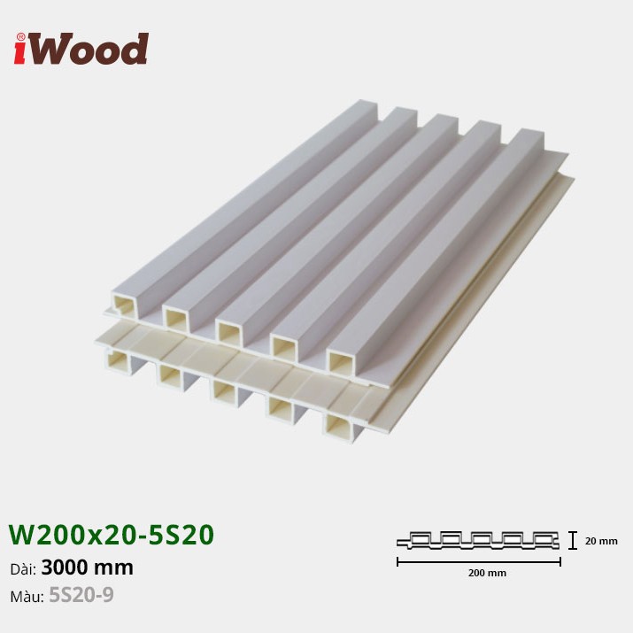 Wall panel iWood 5S20-9
